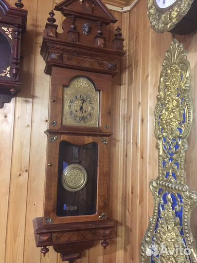 Часы настенные. Старинные. «Friedrich Mauthe» Герм