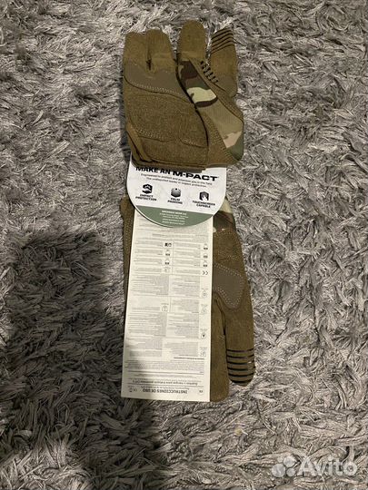 Тактические перчатки Mechanix Wear M-Pact MultiCam