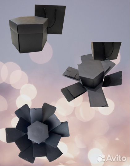 Коробка подарочная распадающаяся фотоальбом