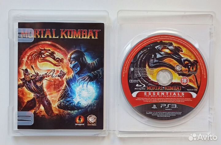 Mortal Kombat Komplete Edition/ W2K14 PS3