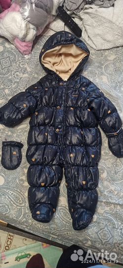 Зимний комбинезон 75 размер