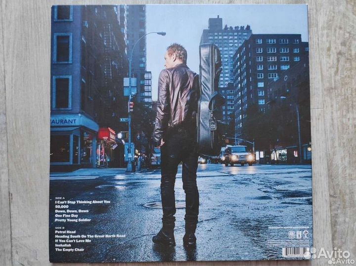 Sting - Sting 57th & 9th (Blue Vinyl) - LP NM- /NM