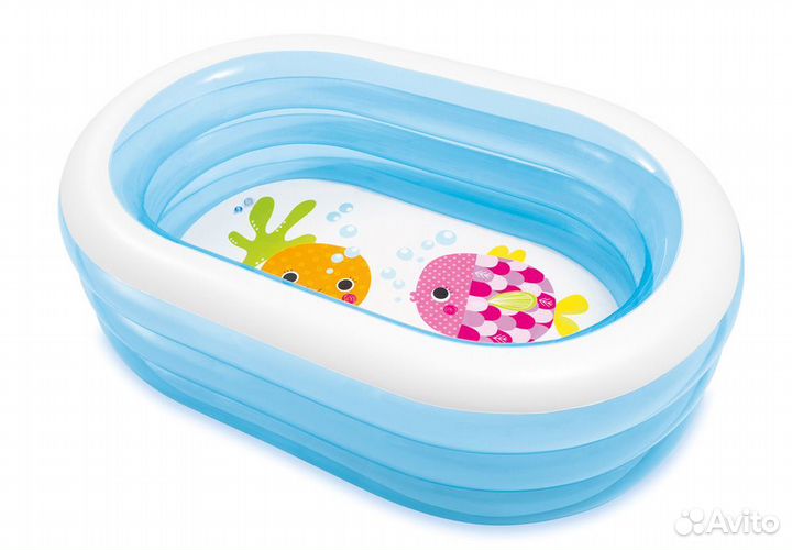 Надувной детский бассейн от 3 лет Intex 57482