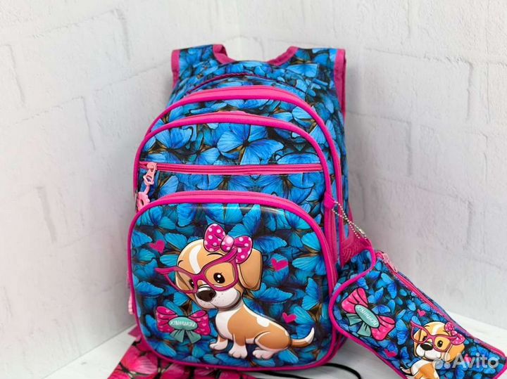 Рюкзак школьный для девочки новый