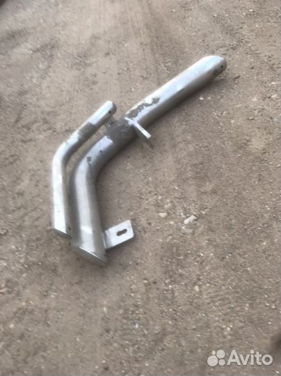 Защита бампера toyota land cruiser 200