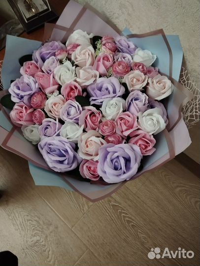 Мыльные цветы