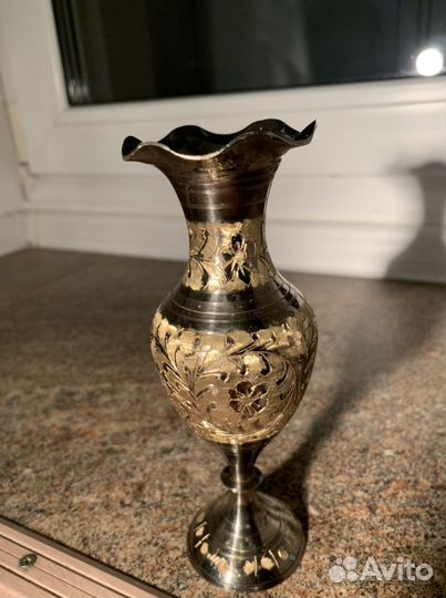 Подсвечники (ваза) латунь бронза
