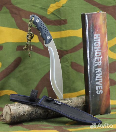 Нож мачете охотничий. Нож кукри для рыбалки охоты