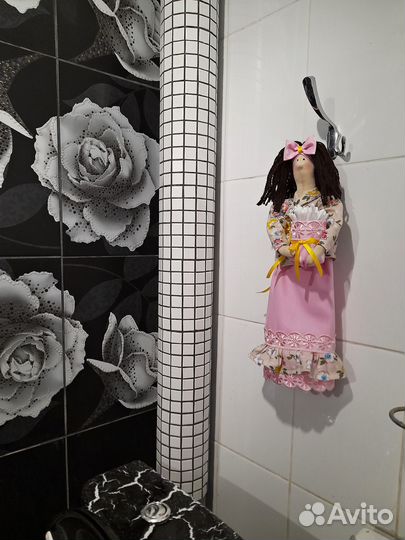 Кукла для ванной комнаты