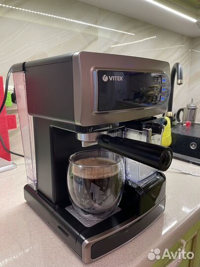 Кофеварка рожковая vitek