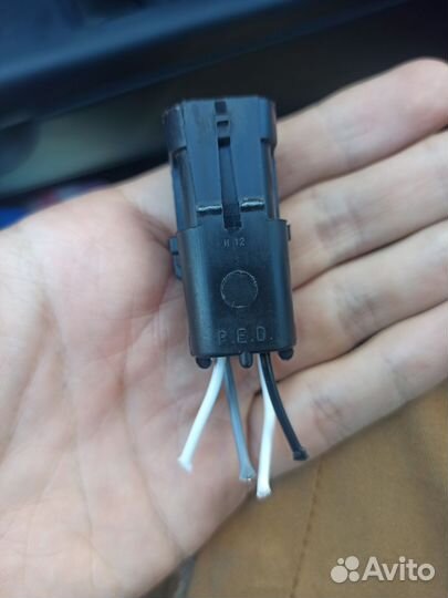 Фишка с кислородного датчика bosch 0258005133