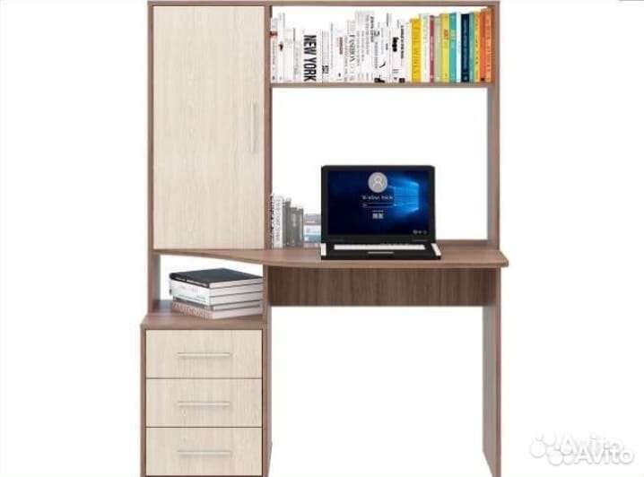Компьютерный, письменный стол с выдвижными ящиками