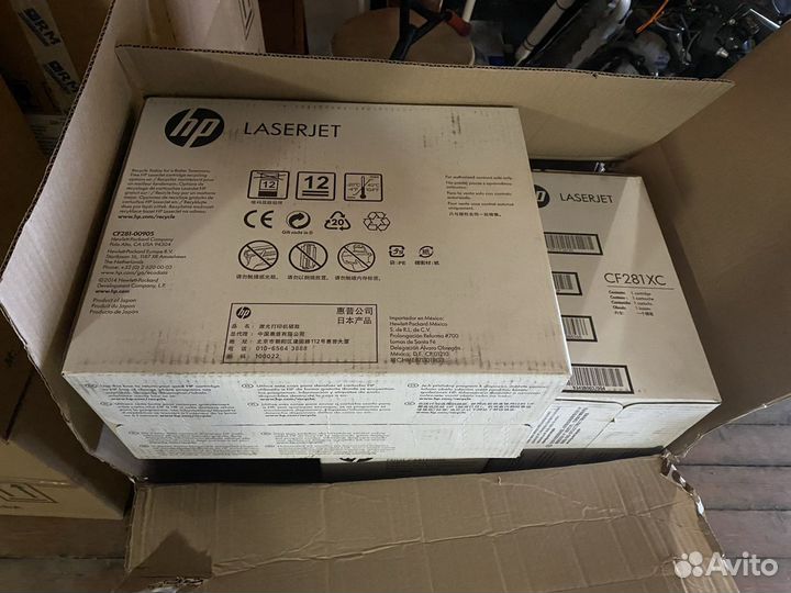 Картридж HP cf281xc