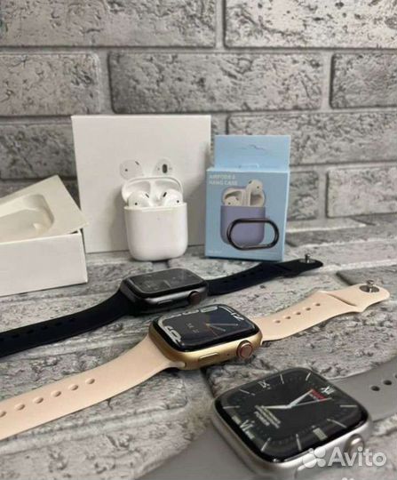 Airpods + Apple watch Топ комплект