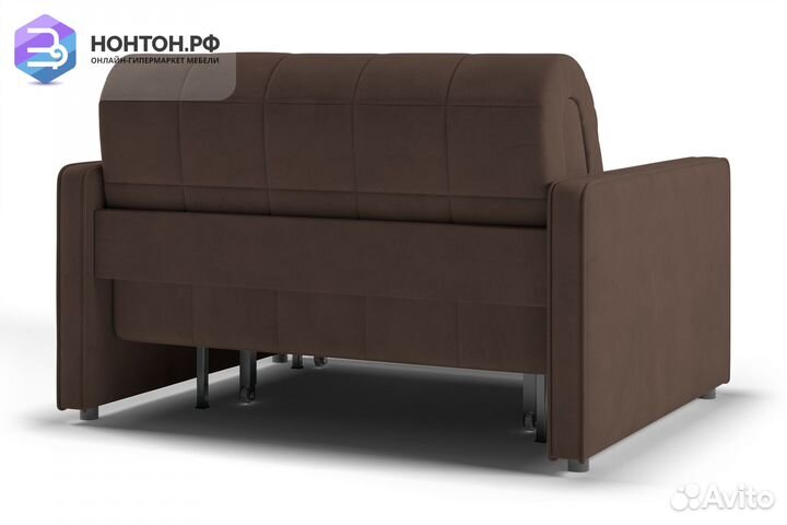Диван аккордеон Модо коричневый