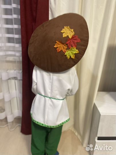Костюм гриба на утренник для мальчика 6-7 лет