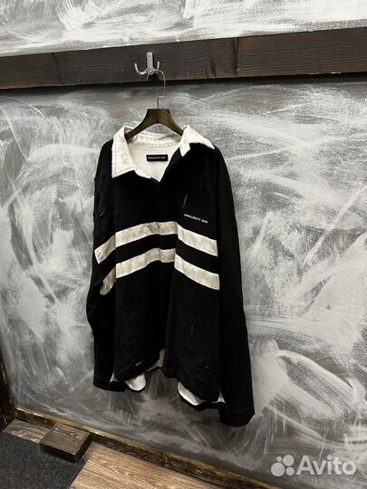 Лонгслив Project Gr rare Blue Logo Оригинал