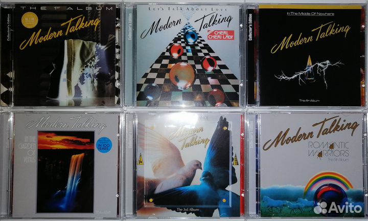 Группа Modern Talking, Сд диски, CD