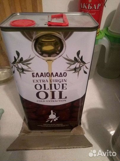 Масло оливковое extra virgin 5л