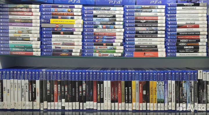 Sony playstation 4 диски -прокат -обмен