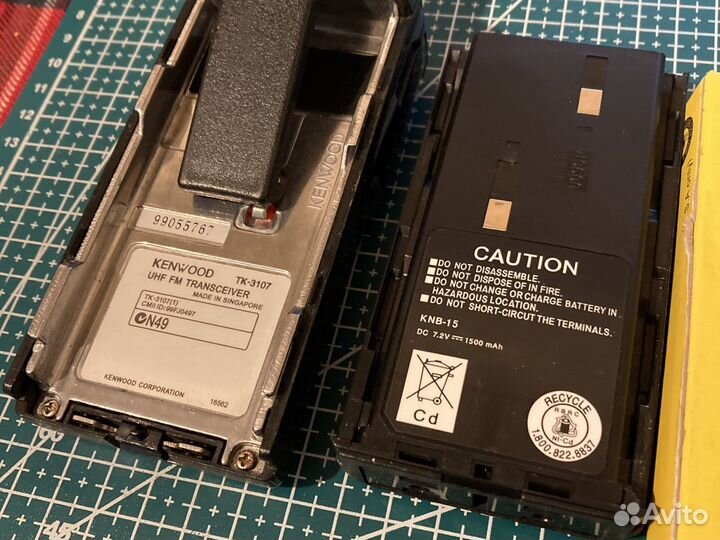 Рация Kenwood TK-3107- на запчасти