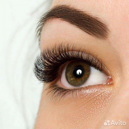 Наращивание ресниц, брови
