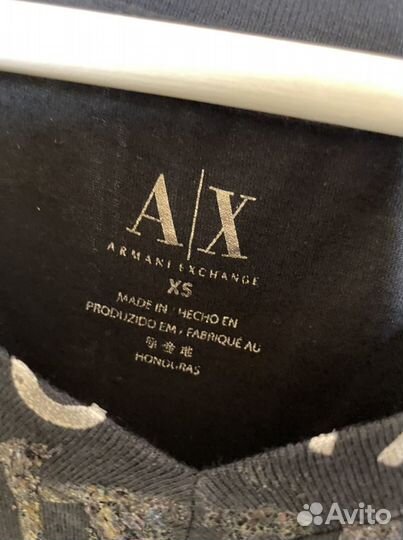 Футболка Armani Exchange оригинал нюанс на XS