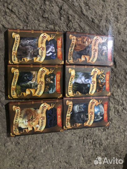 Книги циклы коты воители