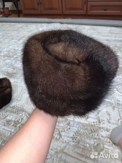 Шапка норковая