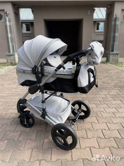 Коляска трансформер 3в1 luxmom 558 luxmom 555