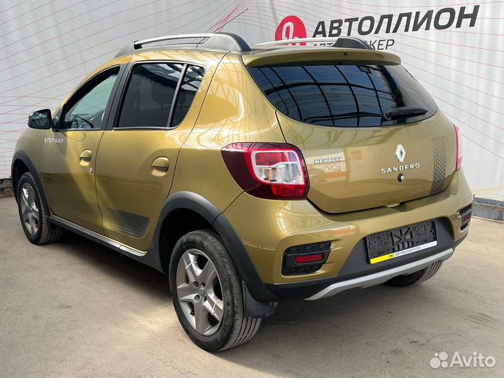 Renault Sandero Stepway 1.6 МТ, 2018, 76 000 км