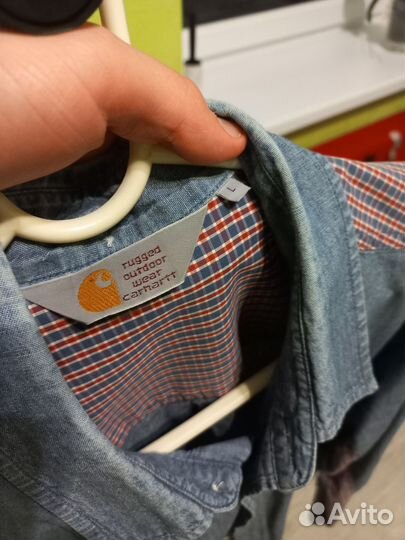 Рубашка мужская джинсовая Carhartt, m