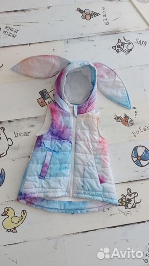 Жилетка для девочки 116 122 на доставке