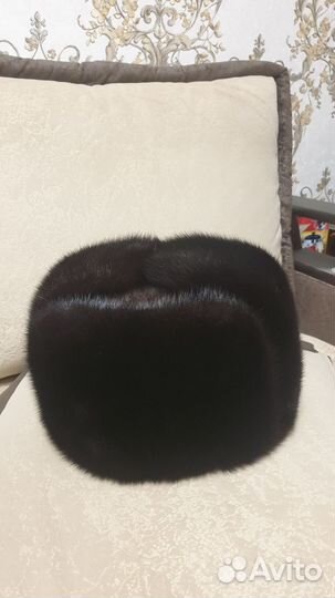 Норковая шапка мужская