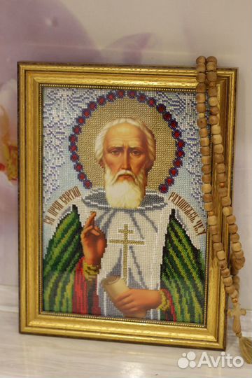 Иконы вышитые бисером