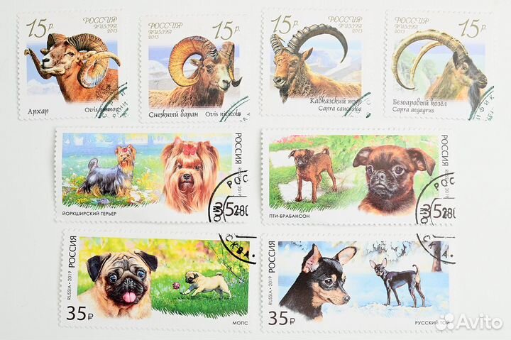 Почтовые марки Россия. №4
