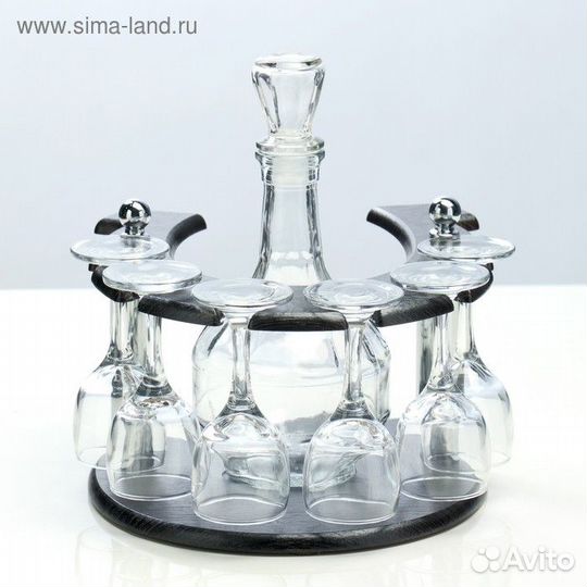 Мини-бар 7 предметов подкова, гладье 500/50 мл