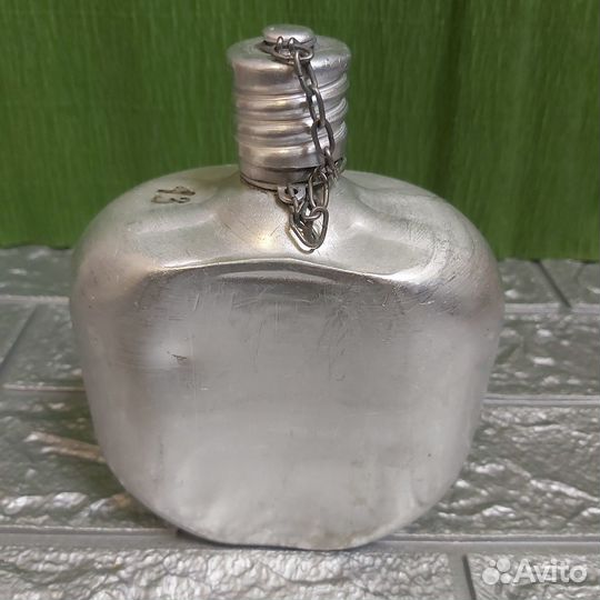 Фляжка армейская алюминиевая 1,3 л