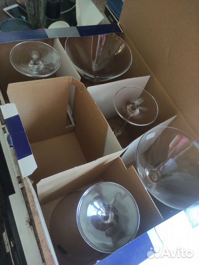 Бокалы под мартини 6*280