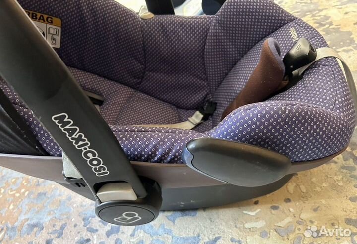 Автолюлька maxi cosi с базой isofix