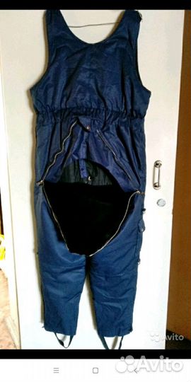 Лётный зимний комбинезон размер 52