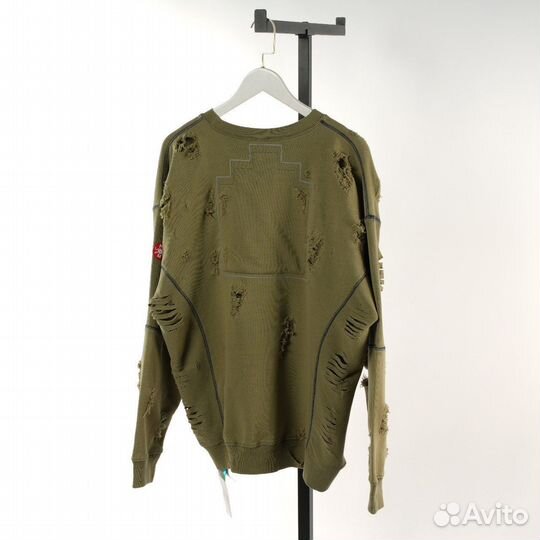 Свитшот рванный Cavempt рваный