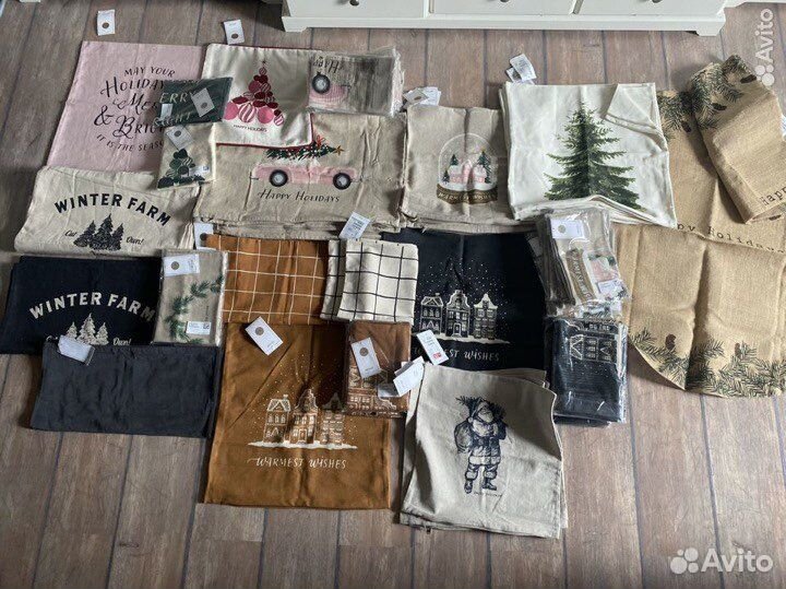 Чехлы на подушку декор h&m Home