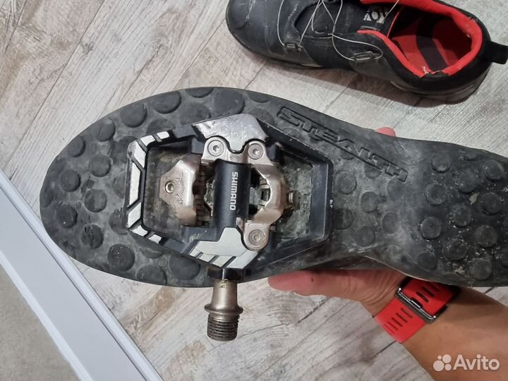 Контактные педали Shimano Deore XT