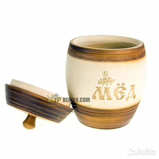 Бочонок для меда Царский 1,5 кг