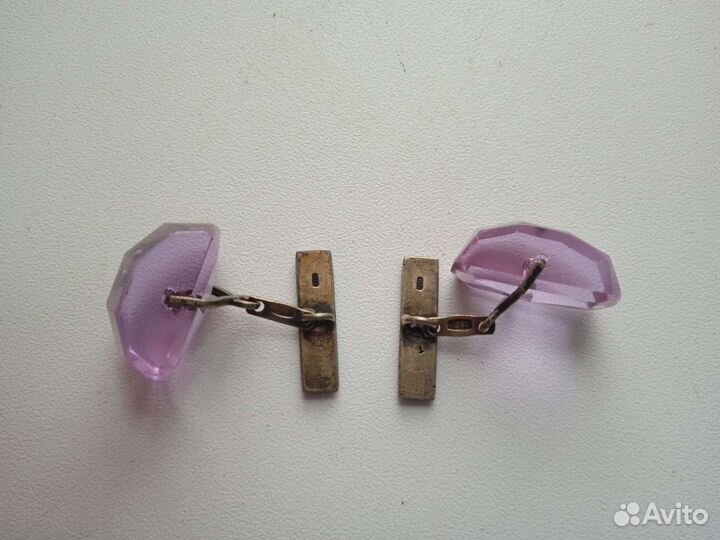 Запонки старинные