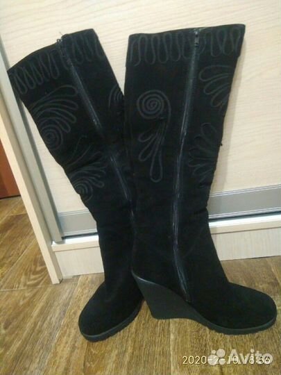 Сапоги натуральные