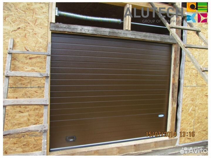 Ворота гаражные alutech