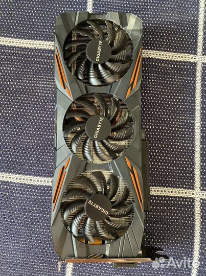 Видеокарта geforce GTX 1080 Gigabyte G1 Gaming 8GB