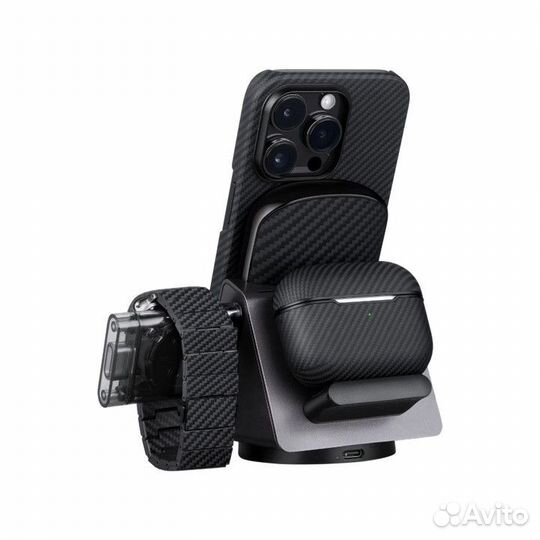 Настольная зарядка pitaka MagEZ Slider 2